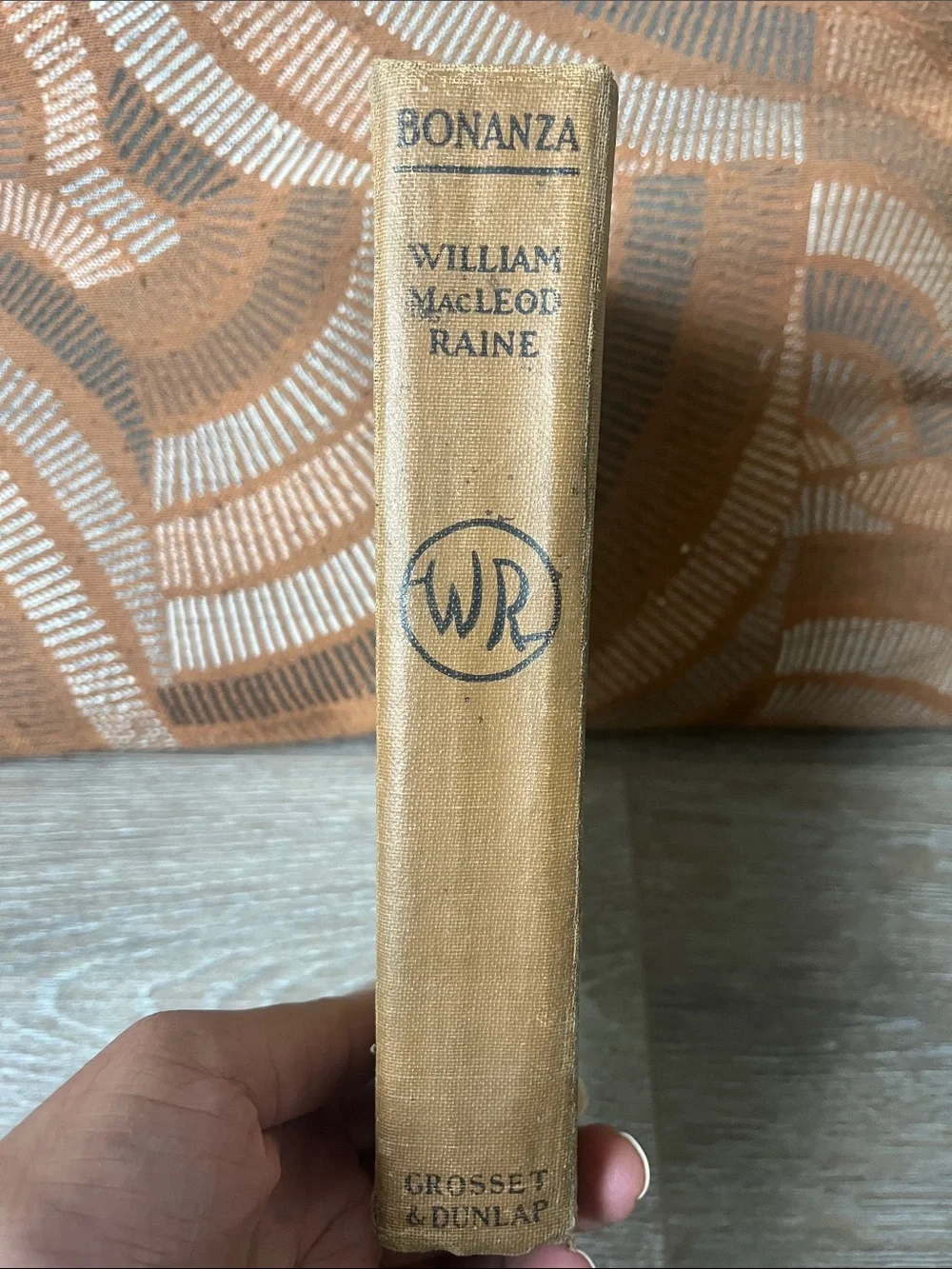 Bonanza Hardcover Book - William McLEOD Raine 1921